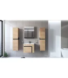 Bathroom cabinet DUESA 2D, golden oak order